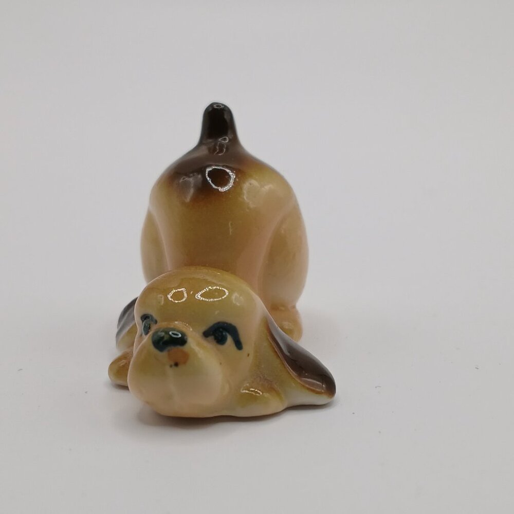 Bug House Cocker Spaniel Dog MIniature Figurine